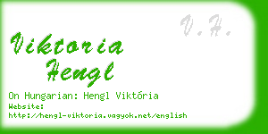 viktoria hengl business card